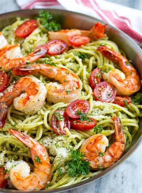 P Tes Au Pesto De Crevettes