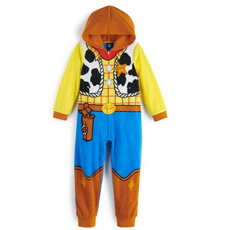 Disney Pixars Toy Story 4 Boys 8 20 Woody One Piece Pajamas By