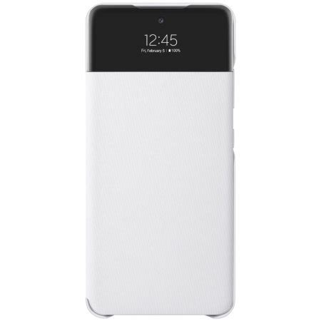 Official Samsung Galaxy A72 Smart S View Wallet Case White