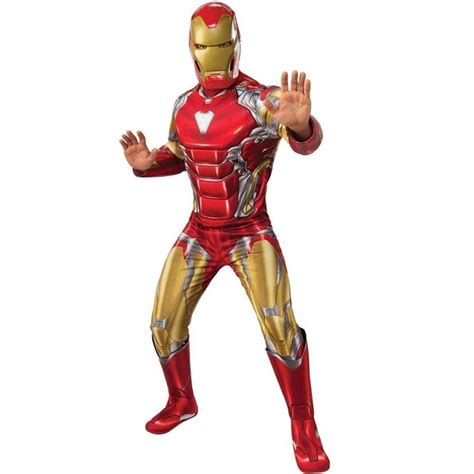 Faites Attention Sort Largeur Location Costume Iron Man Adulte