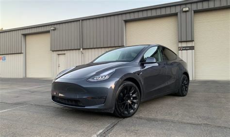 2021 Tesla Model Y - Gray/Black | American Supercars