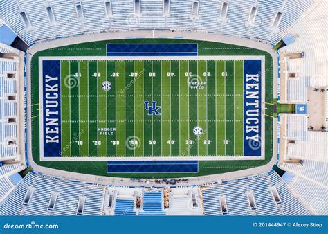 University of Kentucky Football Field Editorial Photography - Image of ...