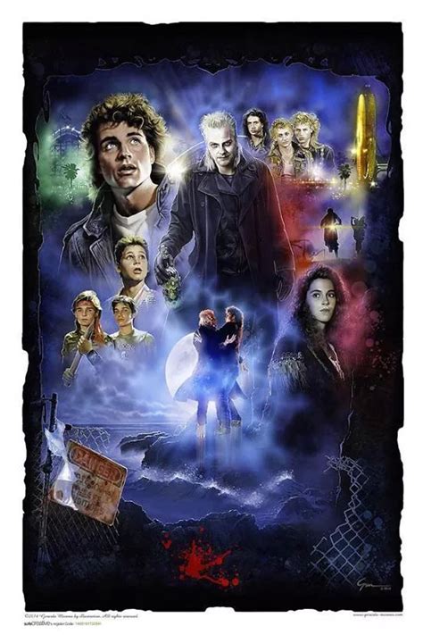 Lost Boys Movie The Lost Boys 1987 Movie Poster Art Movie Art