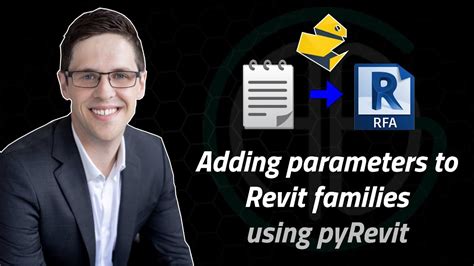 Adding Parameters To Revit Families Using Pyrevit Youtube