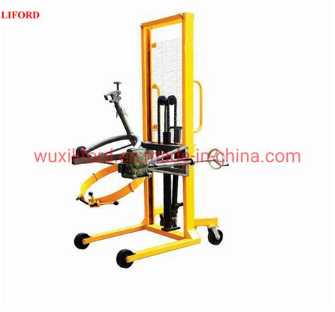 450kg Hydraulic Drum Rotator Drum Lifter Drum Transporter Da450 China