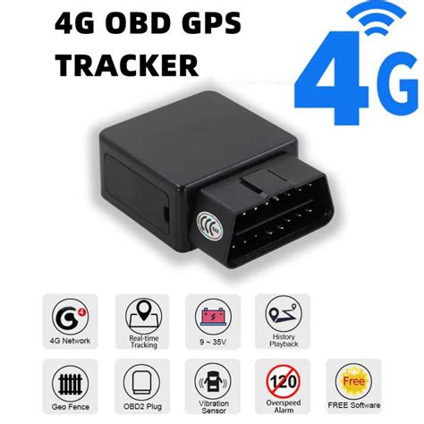 Rastreador Gps G Lte En Tiempo Real Localizador Obd Para Coche