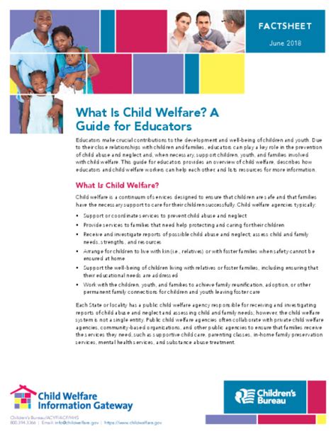 child welfare  guide  educators child welfare