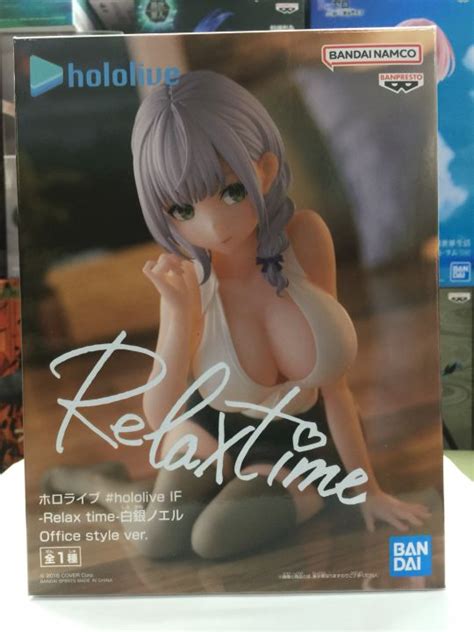 Banpresto Hololive Hololive If Relax Time Shirogane Noel Office Style