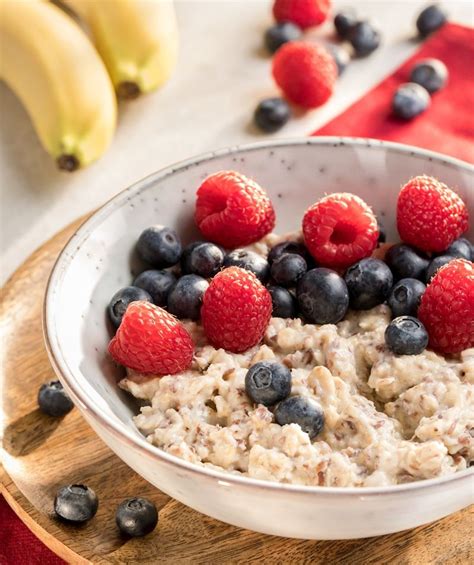 Porridge Grundrezept Mit Banane Beeren PENNY De