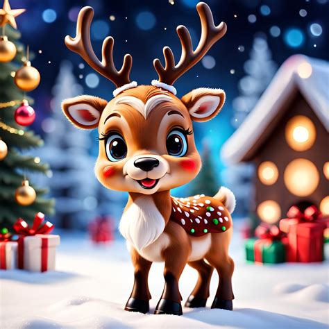 Download Reindeer Christmas Snow Royalty-Free Stock Illustration Image - Pixabay