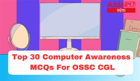 Top Computer Awareness Mcqs For Ossc Cgl August