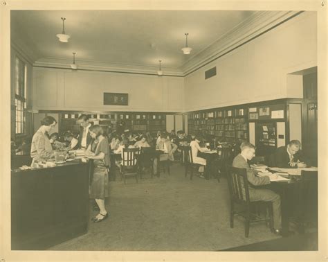 Students in high school library | The Gallery