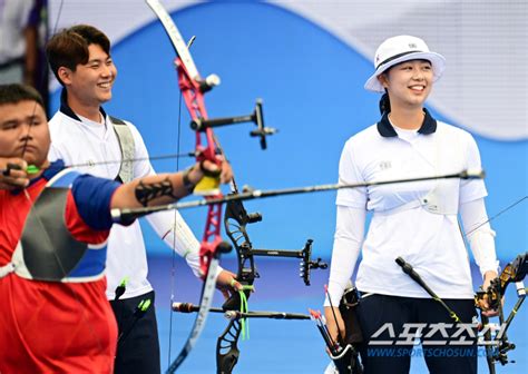 항저우현장 텐텐텐텐韓혼성 이우석 임시현 양궁 첫 金까지 이제 한 스포츠조선