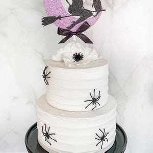 A Baby Is Brewing Cake Topper Halloween Baby Shower Cake Topper