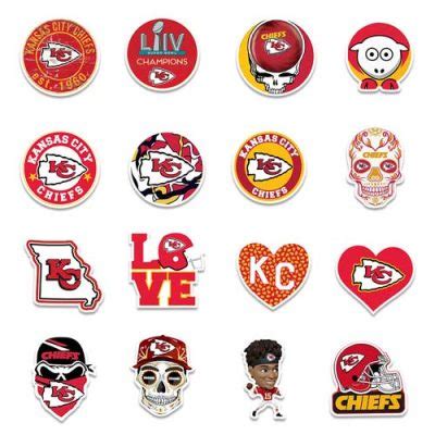 Kansas City Kc Chiefs Fanart Stickers Wholesale Sticker Supplier