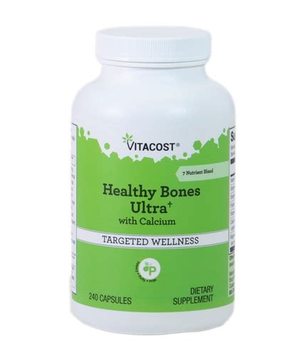 Vitacost Healthy Bones Ultra With Calcium Capsules Vitacost