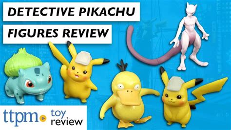 Detective Pikachu Figures From Wicked Cool Toys YouTube