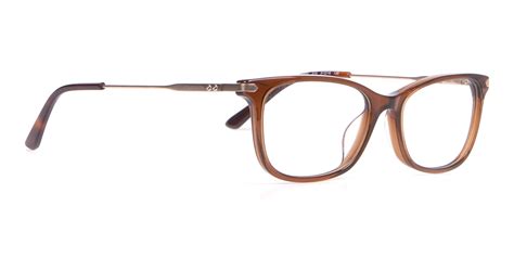 Calvin Klein Ck18722 Brown Cat Eye Rectangular Frame