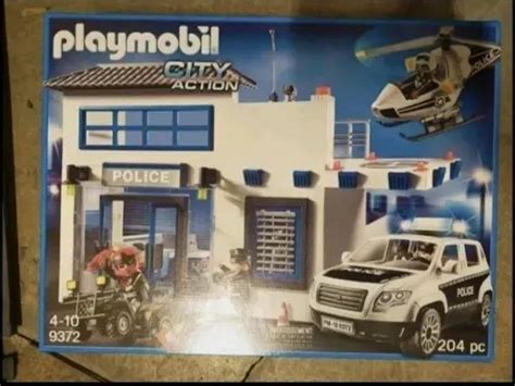 Jouet Playmobil Poste De Police Et V Hicules Neuf Eur