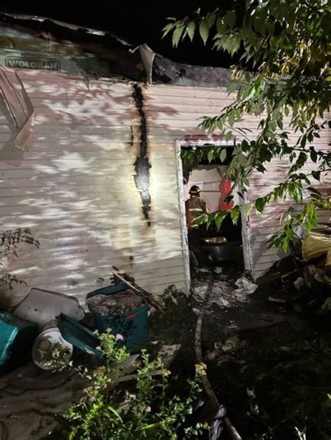 Lightning strikes Mt. Pleasant home, starts fire that damages the house