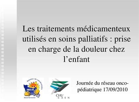 Les traitements médicamenteux utilisés en soins palliatifs prise en