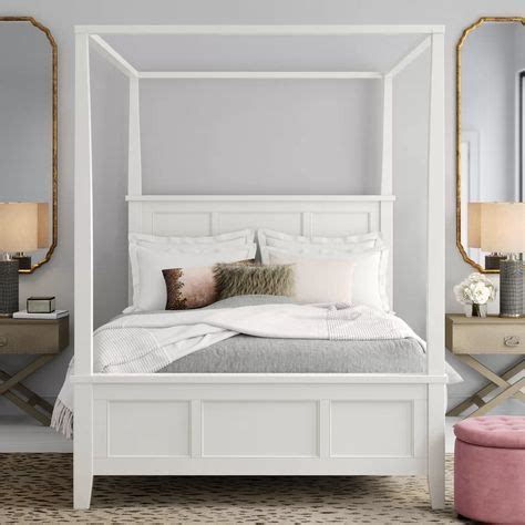 8 White canopy ideas in 2020 | white canopy, bed frame, bed