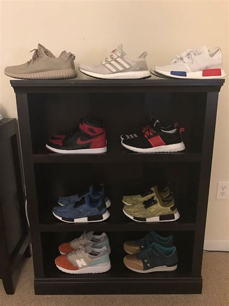 Few Additions To The Sneaker Shelf Shoe Rack Sneakers Nike Shelves