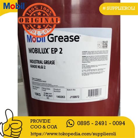 Jual Jual Oli MOBILUX EP 2 Grease Gemuk Dengan Perlindungan Optimal