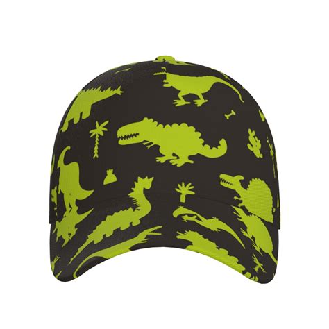 Lsque Cute Cartoon Dinosaurs Baseball Cap Trucker Low Profile Hat Golf