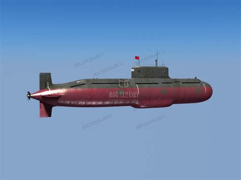 中国海军032型弹道导弹试验艇模型 冷兵器模型库 模型下载 cg模型网