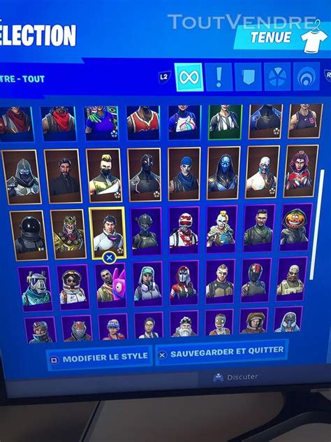 Compte Fortnite Skin Rare Sauver Le Monde 2250 Vb Bourges 18000