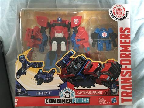 New Combiner Force Optimus Prime Hi Test Transformers Rid Activator