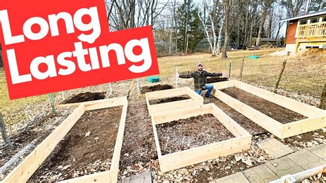 How To Make Raised Garden Beds On A Budget That Last A Long Time Rot