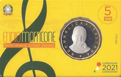 Euro Italy Ennio Morricone Proof Romacoins