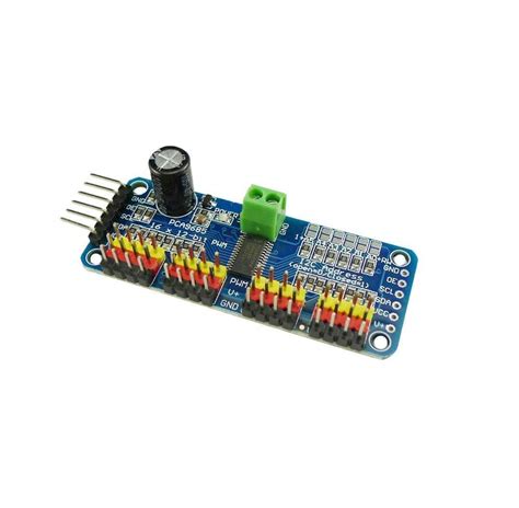 Buy PCA9685 16 Channel 12 Bit PWM Servo Motor Driver IIC Module For