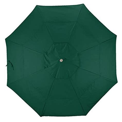 california umbrella replacement canopy cover in hunter green olefin ...