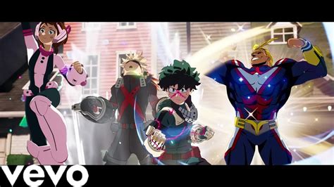 Fortnite X My Hero Academia Official Fortnite Music Video My Hero