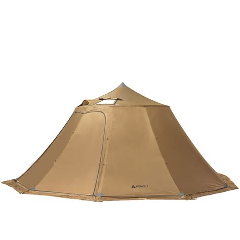 Circle Tent For Camping POMOLY Circle 6 Hot Tent Bell Tent With Stove Jack