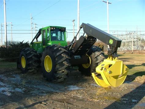 Deere 848h Graple Skidder Forestry Equipment Forestry Logging Equipment