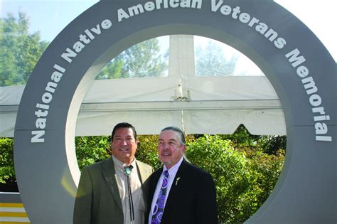 National Native American Veterans Memorial Dedication Ceremony To Be