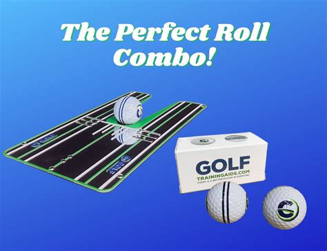 The Perfect Roll Combo Perfect Roll Golf Balls 2 Pack And Perfect Ro