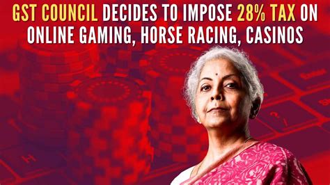 Gst Council Will Impose 28 Tax On Online Gaming From Oct 1 Says Nirmala Sitharaman