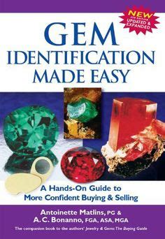 Gem Identification Made Easy, 4th Edition by Antoinette Matlins P.G ...