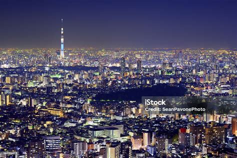 Pemandangan Kota Tokyo Nighttime Foto Stok - Unduh Gambar Sekarang ...