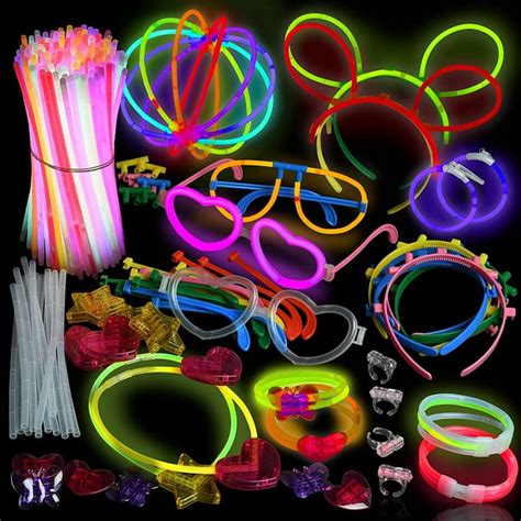 Glow Sticks Bulk 500 Pack 200 Glowsticks And 300 Accessories 8 Inch