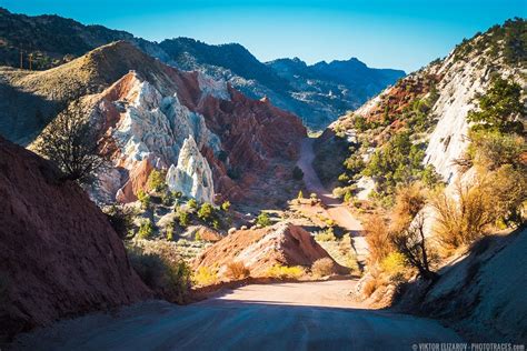 Utah Backcountry Cottonwood Canyon Road Phototraces