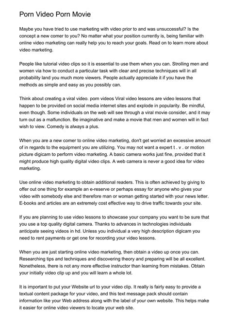 Porn Video Porn Moviexipjn Pdf Pdf DocDroid