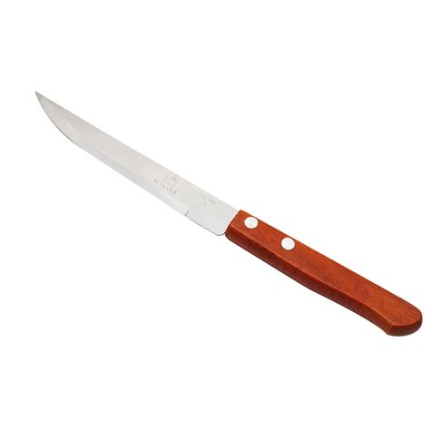 Cuchillo Para Carne Mango De Madera 45 Pulgadas Vencort