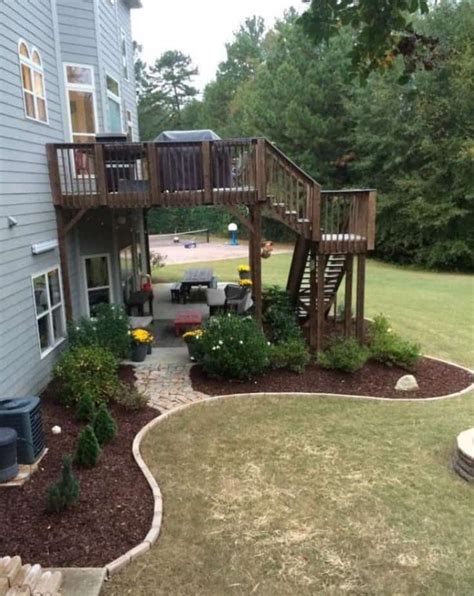 25 Multi Level Deck Design Ideas For Exciting Parties Backyard Patio