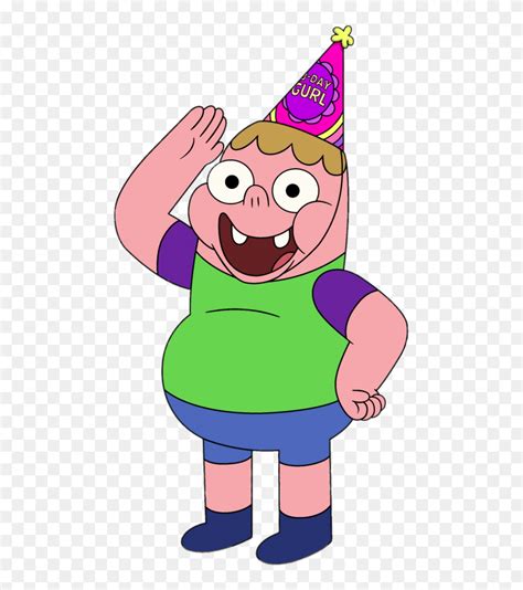 Clarence Wendle Party Hat - Clarence Cartoon Network Clipart (#5720916 ...